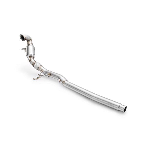 RM Motors Downpipe AUDI S3 Quattro cabrio 8V7, 8VE +SILENCER