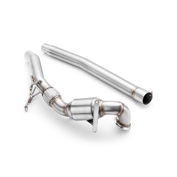 RM Motors Downpipe AUDI S3 Quattro cabrio 8V7, 8VE +SILENCER