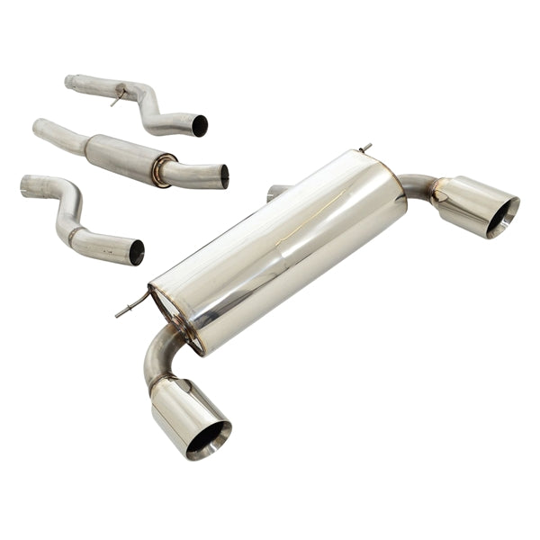 Friedrich Motorsport 76 mm Duplex-System Rustfrit Stål BMW 4-Serie F32 / F33 / F36