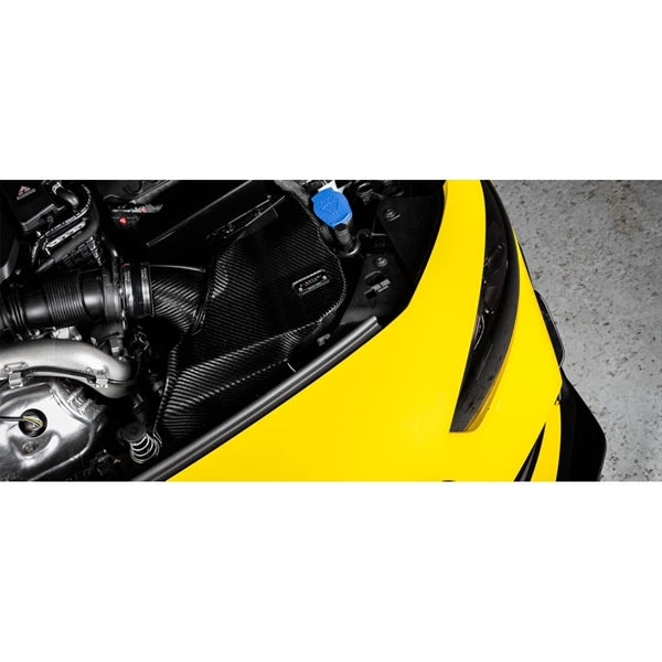Eventuri Carbon Intake sæt med kulfiber luftfilter til Mercedes A35 AMG, GLA35, GLB35 og A250, inklusive rød luftfilterindsats o