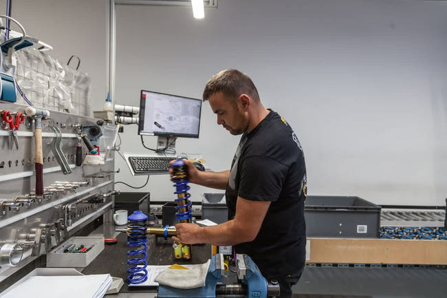 AP Sportsundervogn – dæmpermontage
