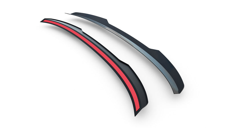 Maxton spoiler cap til Audi A6 Sedan C8 / C8 Facelift – blank sort – billede 5 af 6