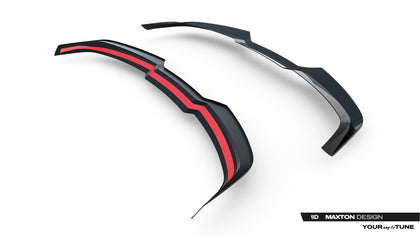Maxton Spoiler Cap V.2 Audi RS6 C8 - Gloss Black