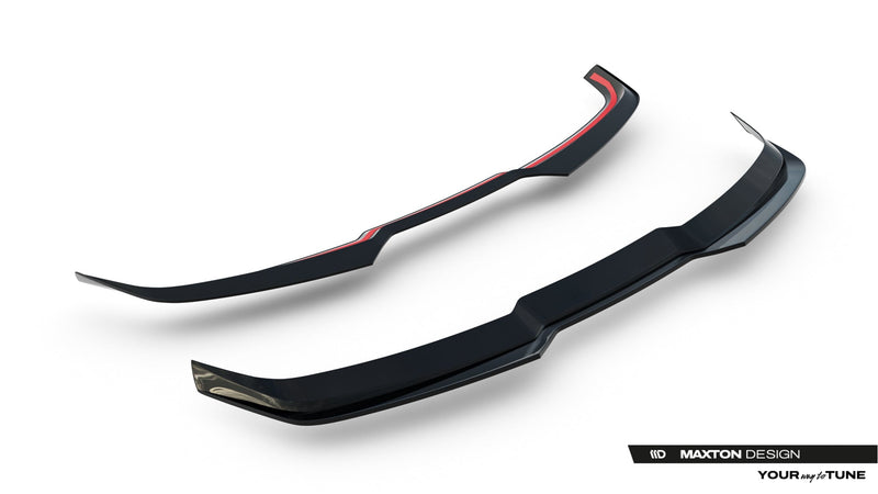 Maxton Spoiler Cap V.2 Audi RS6 C8 - Gloss Black