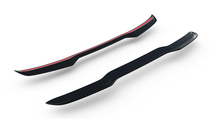Maxton Spoiler Cap Audi S3 / A3 S-Line Sportback 8V Facelift - Gloss Black