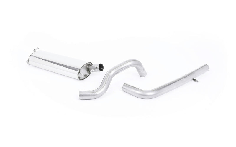 Milltek cat-back udstødning til Audi A3 1.9 TDI 90 / 100 / 110 / 130 BHP, ikke-resoneret