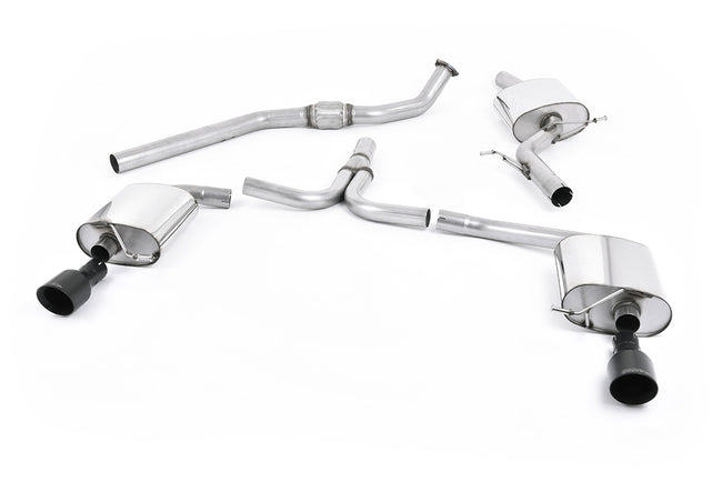 Milltek cat-back udstødning til Audi A5 Coupé S line 2.0 TFSI 2WD og quattro S tronic / Multitronic