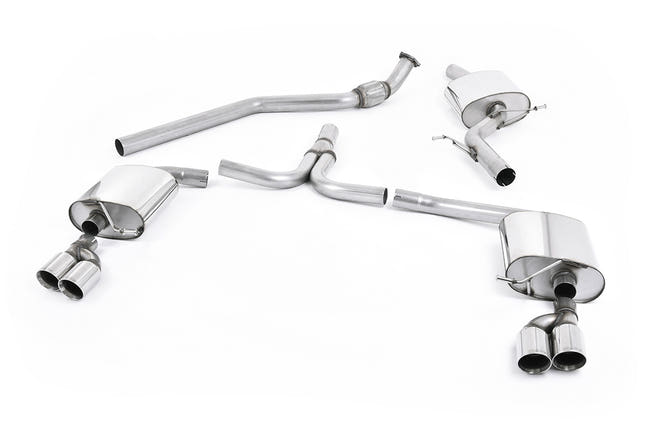 Milltek cat-back udstødning til Audi A5 Coupé S line 2.0 TFSI 2WD og quattro Multitronic / S Tronic