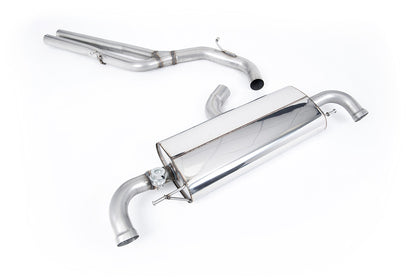 Milltek cat-back udstødning til Audi TT Mk2 TT RS Roadster 2.5-liter TFSI quattro, ikke-resoneret