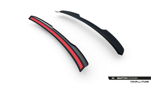 Maxton Spoiler Cap BMW 5 F11 - Gloss Black