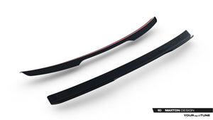 Maxton Spoiler Cap BMW 5 F11 - Gloss Black