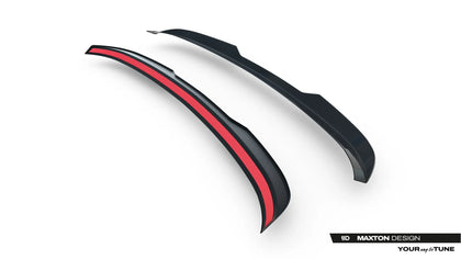 Maxton Spoiler Extension BMW X5 F15 M-Pack - Gloss Black