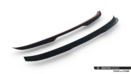 Maxton Spoiler Extension BMW X5 F15 M-Pack - Gloss Black