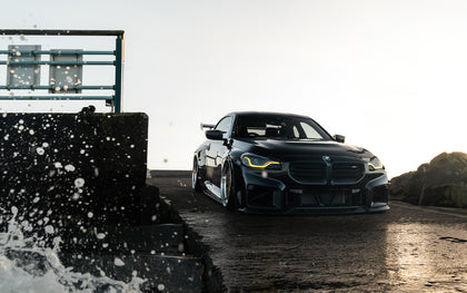Milltek cat-back udstødning til BMW 2-serie M2 Coupe, resoneret, tips i børstet titanium – billede 10