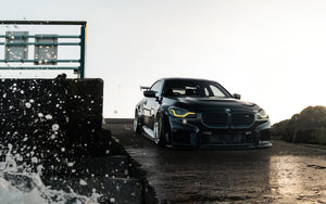 Milltek cat-back udstødning til BMW 2-serie M2 Coupe, resoneret, tips i kulfiber – billede 3