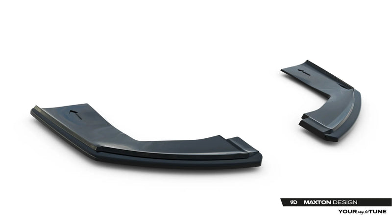 Maxton rear side splitters til BMW X6 M-Pack F16 – blank sort – billede 4 af 6