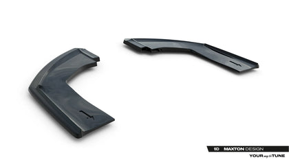 Maxton rear side splitters til BMW X6 M-Pack F16 – blank sort – billede 5 af 6
