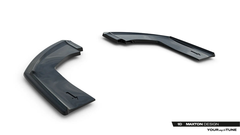 Maxton rear side splitters til BMW X6 M-Pack F16 – blank sort – billede 5 af 6