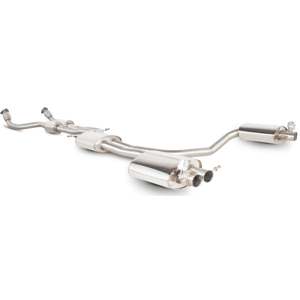 Scorpion Resonated CAT-Back System Inc Active Exhaust Valve - Audi RS4 - OE Fitment