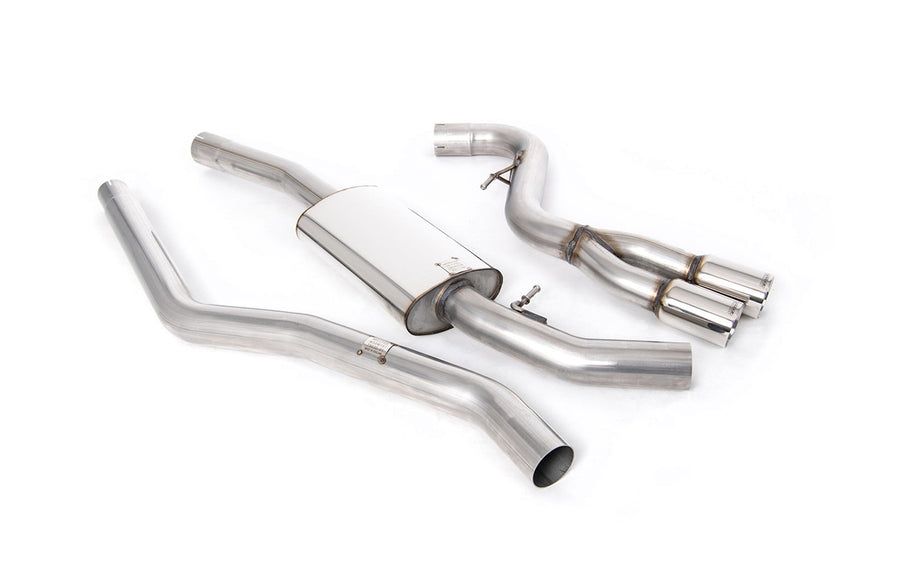 Milltek cat-back udstødning til BMW 1-serie 118d & 120d M Sport Coupé (E82), polerede tips