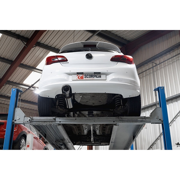 Scorpion Non-Resonated Cat-Back System - Opel Corsa E 1.4 (Non Turbo) - Daytona