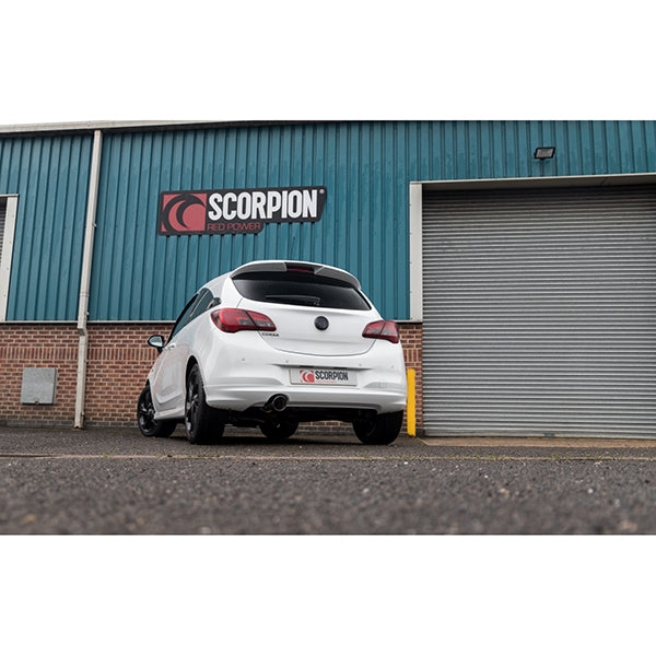 Scorpion Non-Resonated Cat-Back System - Opel Corsa E 1.4 (Non Turbo) - Daytona