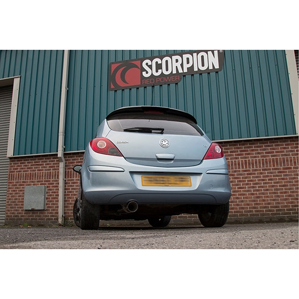 Scorpion Rear Silencer - Opel Corsa D