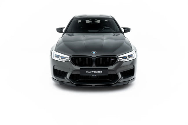 Maxton Front Splitter V.1 BMW M5 F90 - Gloss Black