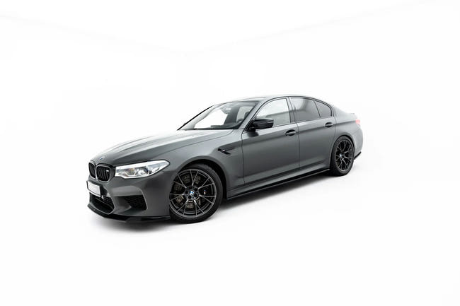 Maxton Side Skirts Diffusers BMW M5 F90 - Gloss Black