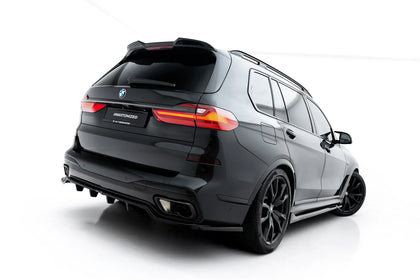 Maxton rear splitter til BMW X7 M-Pack G07 – blank sort – billede 1 af 6