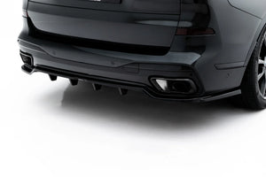 Maxton rear splitter til BMW X7 M-Pack G07 – blank sort – billede 2 af 6
