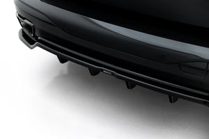 Maxton rear splitter til BMW X7 M-Pack G07 – blank sort – billede 4 af 6