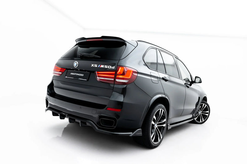 Maxton Spoiler Extension BMW X5 F15 M-Pack - Gloss Black