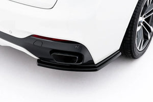 Maxton rear side splitters til BMW X6 M-Pack F16 – blank sort – billede 3 af 6