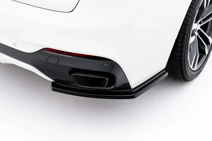 Maxton rear side splitters til BMW X6 M-Pack F16 – blank sort – billede 3 af 6