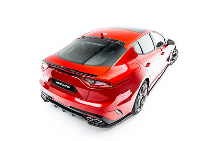 Maxton Spoiler Extension Kia Stinger Gt - Gloss Black