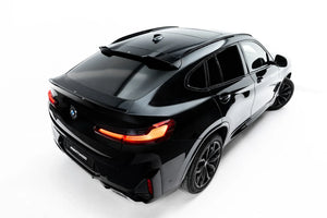 Maxton spoiler cap til BMW X4 M F98 Facelift – blank sort – billede 1 af 8