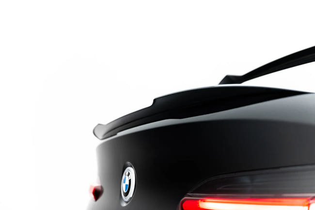 Maxton Spoiler Extension For BMW X4 M-Pack G02 - Gloss Black