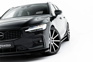 Maxton frontsplitter til Volvo S60/V60 R-Design Mk3 – blank sort – billede 4 af 7