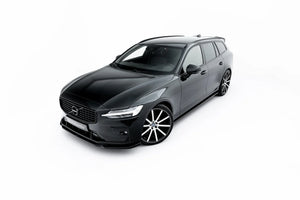 Maxton frontsplitter til Volvo S60/V60 R-Design Mk3 – blank sort – billede 3 af 7