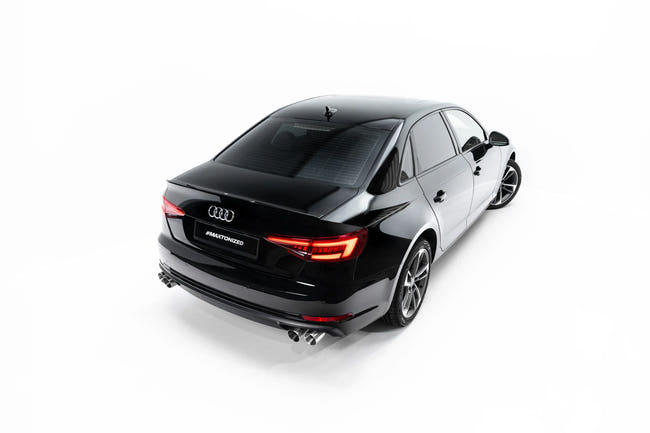 Maxton Spoiler Cap Audi A4 Sedan B9 Facelift - Gloss Black