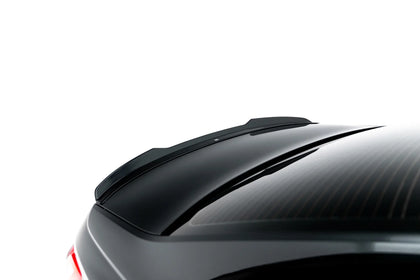 Maxton spoiler cap til Audi A6 Sedan C8 / C8 Facelift – blank sort – billede 2 af 6