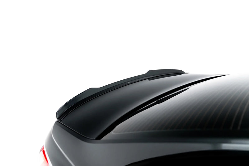Maxton spoiler cap til Audi A6 Sedan C8 / C8 Facelift – blank sort – billede 2 af 6