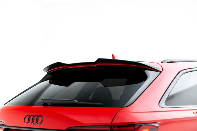 Maxton Spoiler Cap V.2 Audi RS6 C8 - Gloss Black