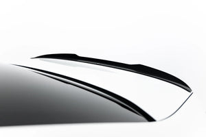 Maxton spoiler cap til BMW 5 Standard / M-Pack / M550 Sedan G30 / G30 Facelift – blank sort – billede 3 af 5