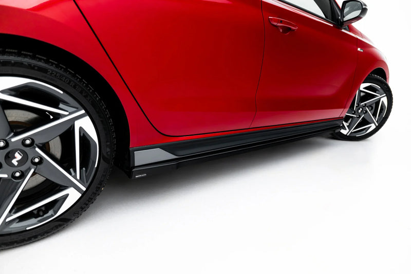 Maxton sideskørter til Hyundai I30 N / N-Line Wagon Mk3 Facelift – blank sort – billede 3 af 6