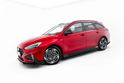 Maxton sideskørter til Hyundai I30 N / N-Line Wagon Mk3 Facelift – blank sort – billede 2 af 6