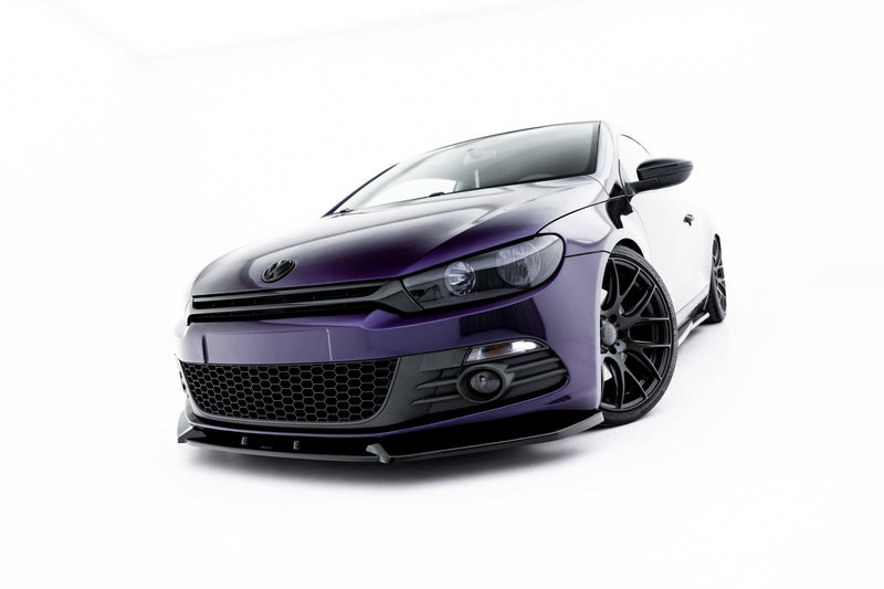 Maxton frontsplitter til Volkswagen Scirocco Mk3 – blank sort – billede 1 af 7