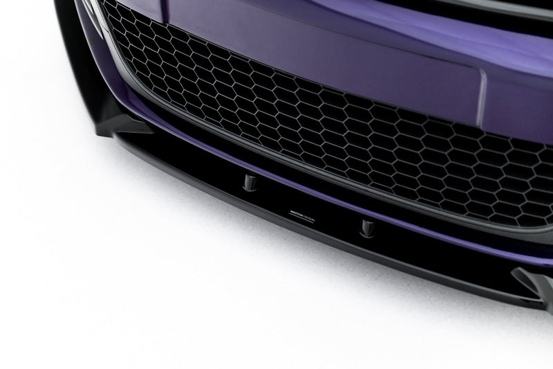 Maxton frontsplitter til Volkswagen Scirocco Mk3 – blank sort – billede 5 af 7