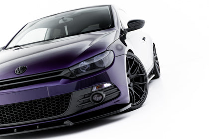 Maxton frontsplitter til Volkswagen Scirocco Mk3 – blank sort – billede 3 af 7